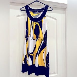 Mini sleeveless lightweight juniors dress